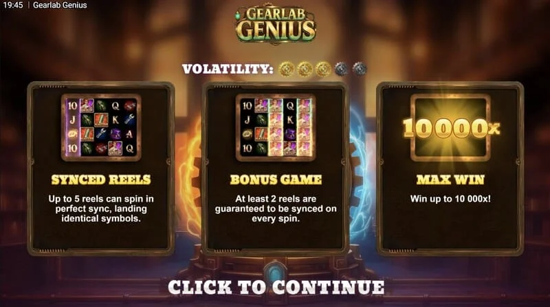 Gearlab Genius - giri gratuiti Spark of Genius